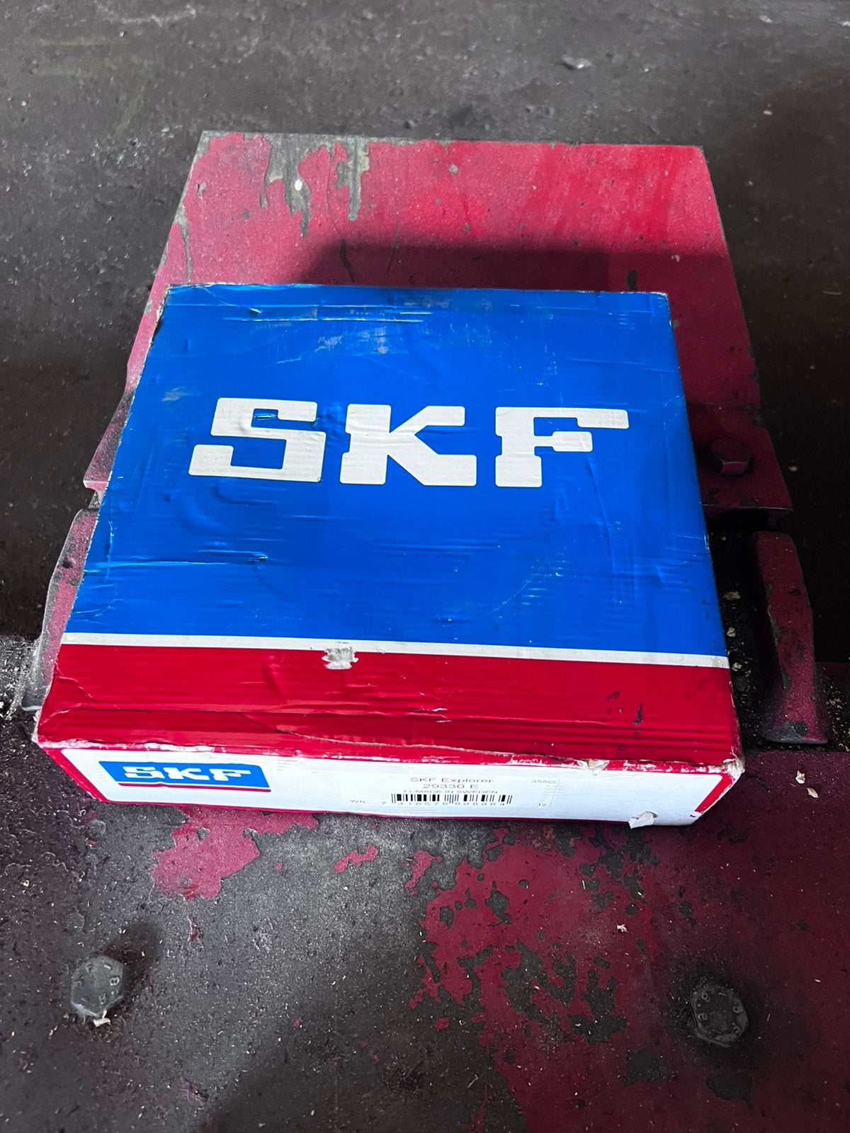 SKF 29330 E lager, Ophalen