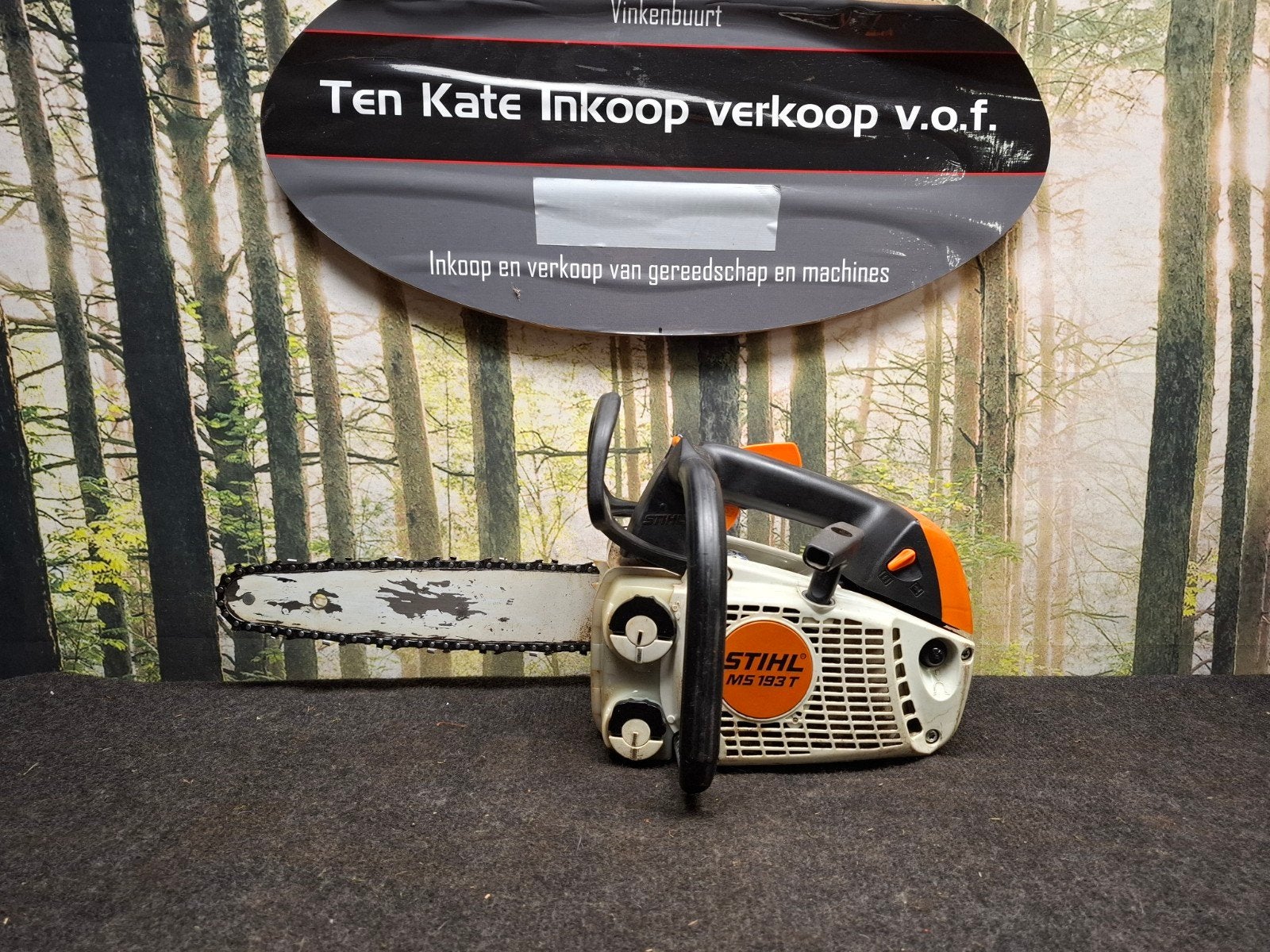 Stihl kettingzaag tophandle MS 193 T, Tuin en Terras, Ophalen, Gebruikt, Boomzaag, Stihl