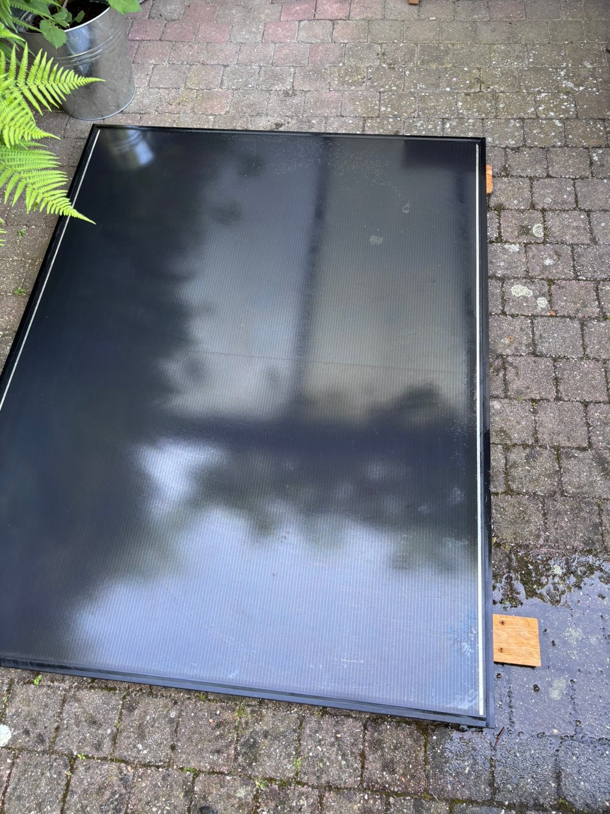 18 zonnepanelen met omvormer, Ophalen, Zo goed als nieuw, Compleet systeem