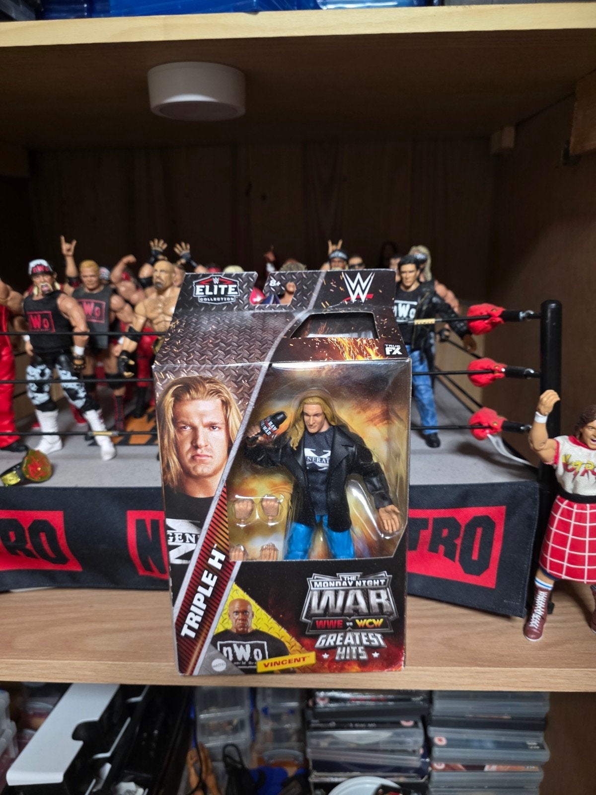 WWE vs WCW Greatest Hits Triple H actiefiguur, Ophalen of Verzenden, Zo goed als nieuw