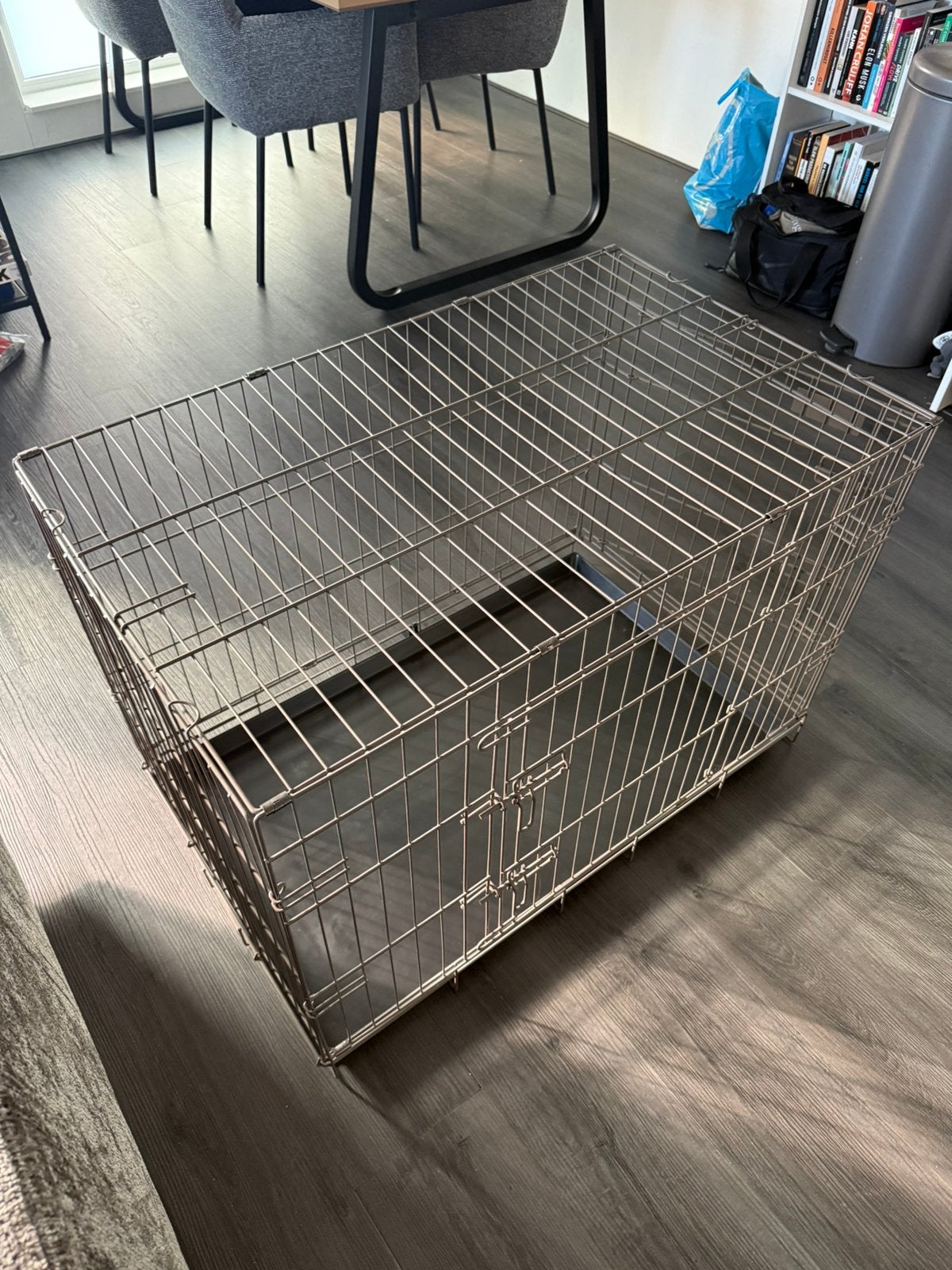 Flamingo bench L 92x56x64 nieuwstaat, Dieren en Toebehoren, Ophalen of Verzenden, Zo goed als nieuw