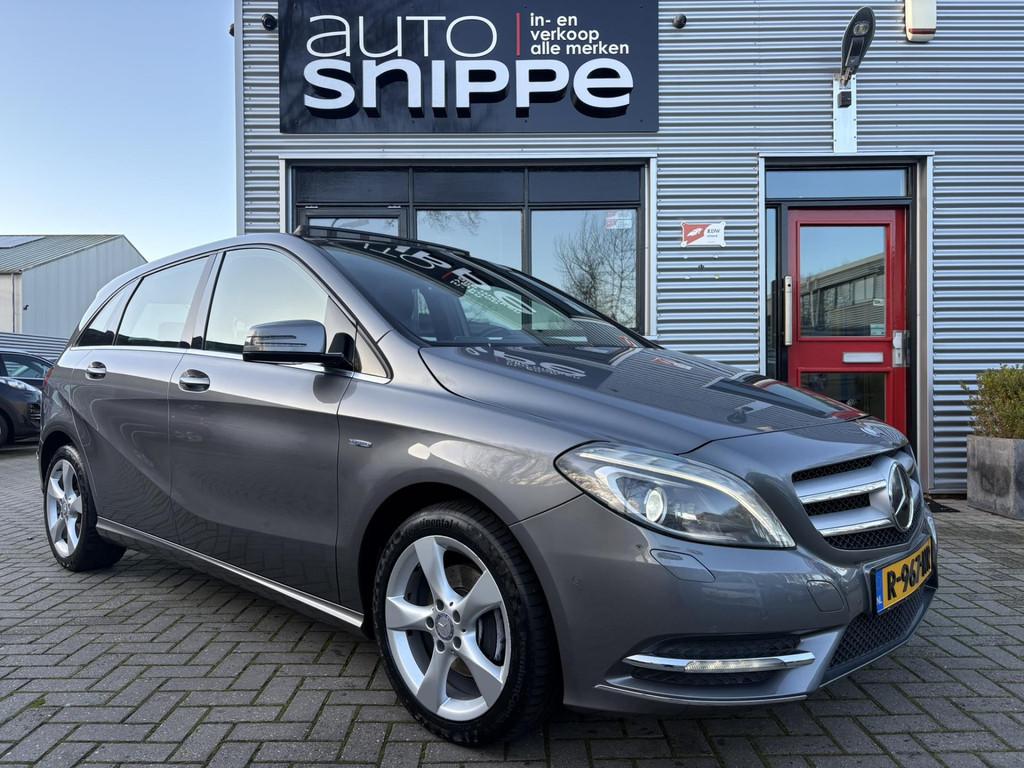 Mercedes-Benz B-klasse 200 Ambition -VOLLEDER-STOELVERWARMIN, Euro 5, Gebruikt, Zwart, B-Klasse