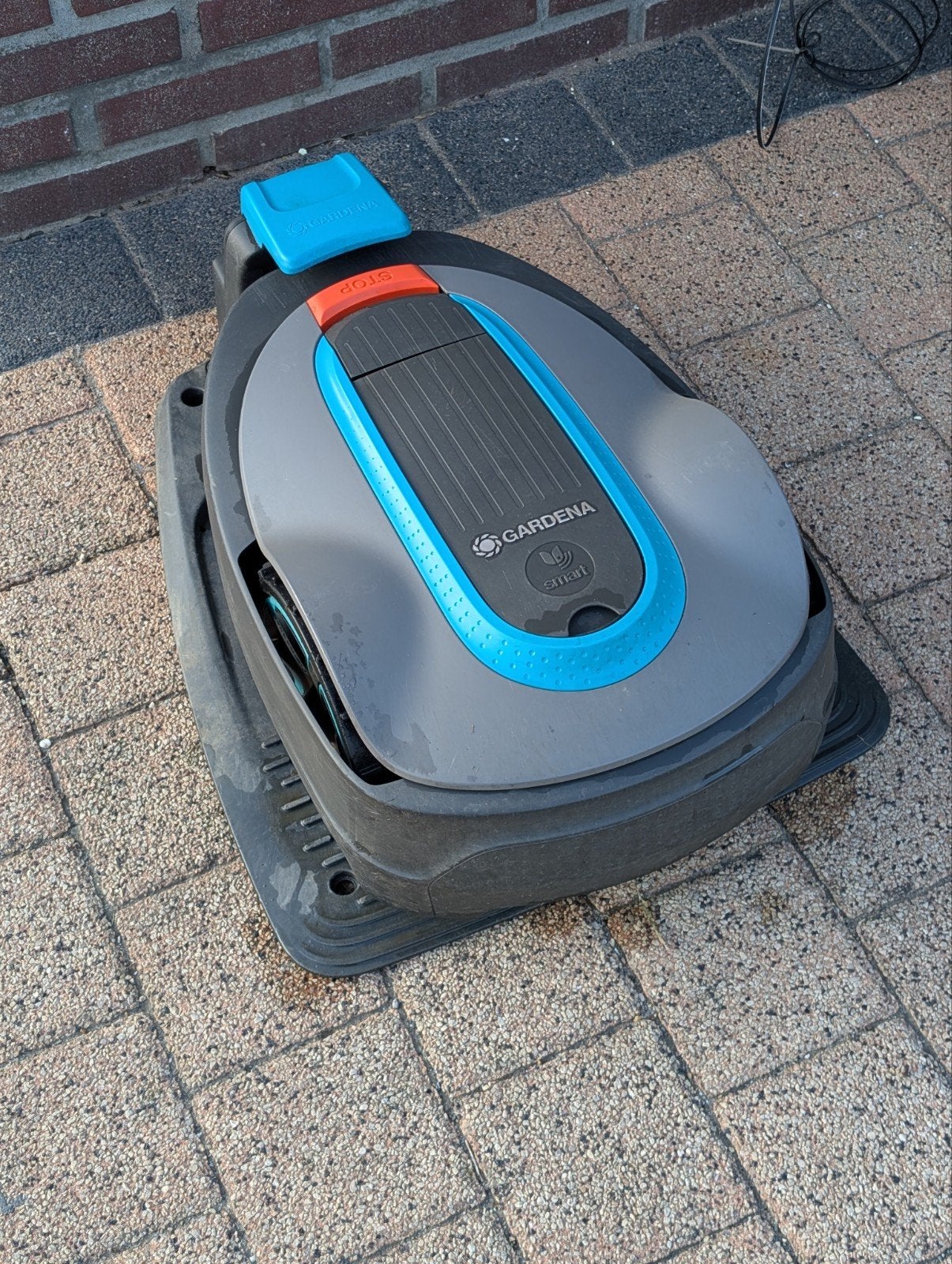 Gardena Sileno 500 Smart robotmaaier nieuwe akku met Gateway, Cirkelmaaier, Gebruikt, Accu-grasmaaier, Mulchfunctie