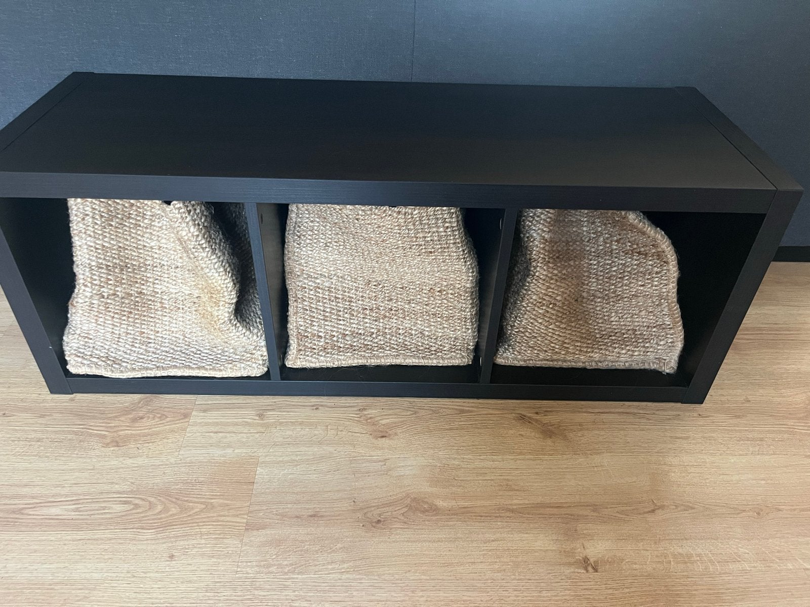 3x IKEA Tjillevips rieten manden voor Kallax kast, Ophalen, Nieuw, Riet, Mand