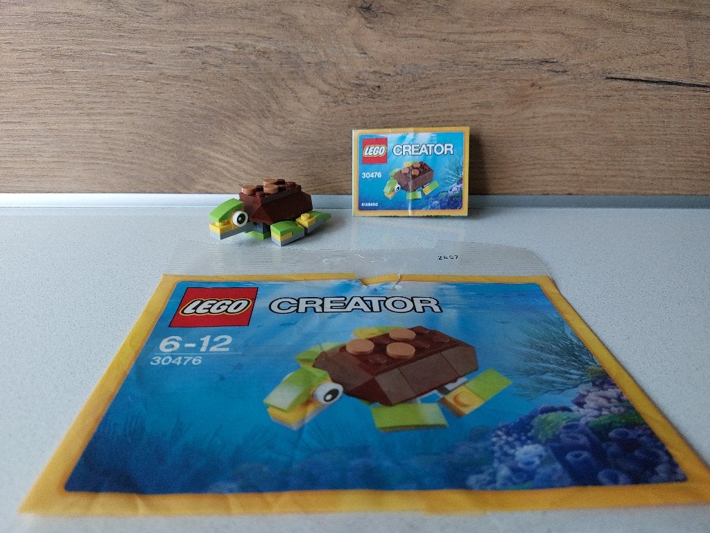 Lego 30476 Creator – Schildpad (3in1), Lego, Compleet, Ophalen of Verzenden, Zo goed als nieuw