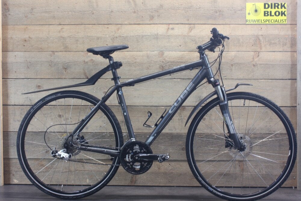 Cube Curve S10 gravelbike 27v H53 grijs + 3 mnd garantie, Fietsen en Brommers, Niet ingevuld, Gebruikt, Niet ingevuld, Niet ingevuld