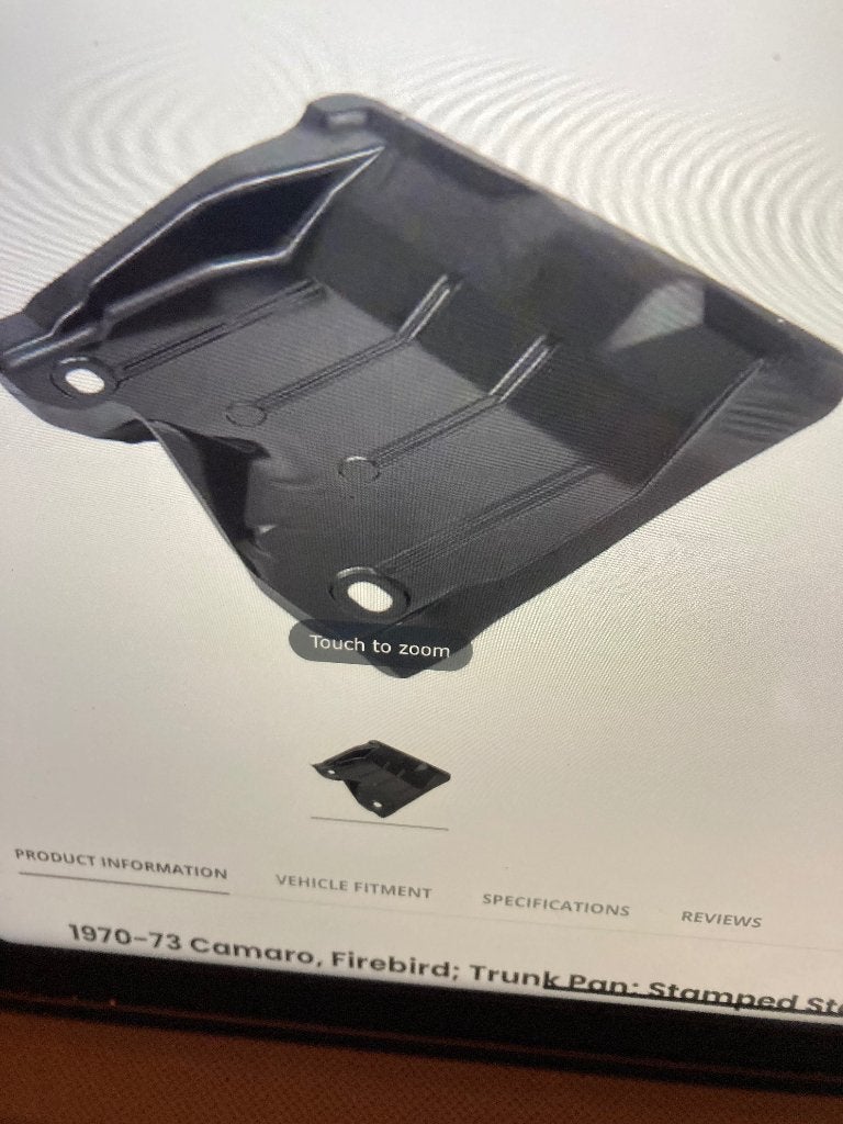 Camaro bodem 2 generatie, Ophalen, Nieuw, Overige merken, Carrosserie en Plaatwerk