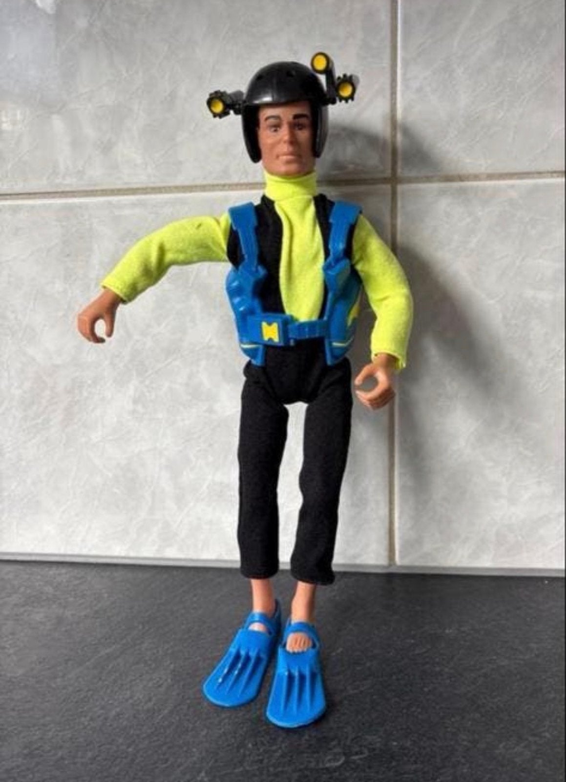 Vintage Action Man Duiker Pop - Collectors Item, Kinderen en Baby's, Speelgoed | Actiefiguren, Ophalen of Verzenden, Zo goed als nieuw