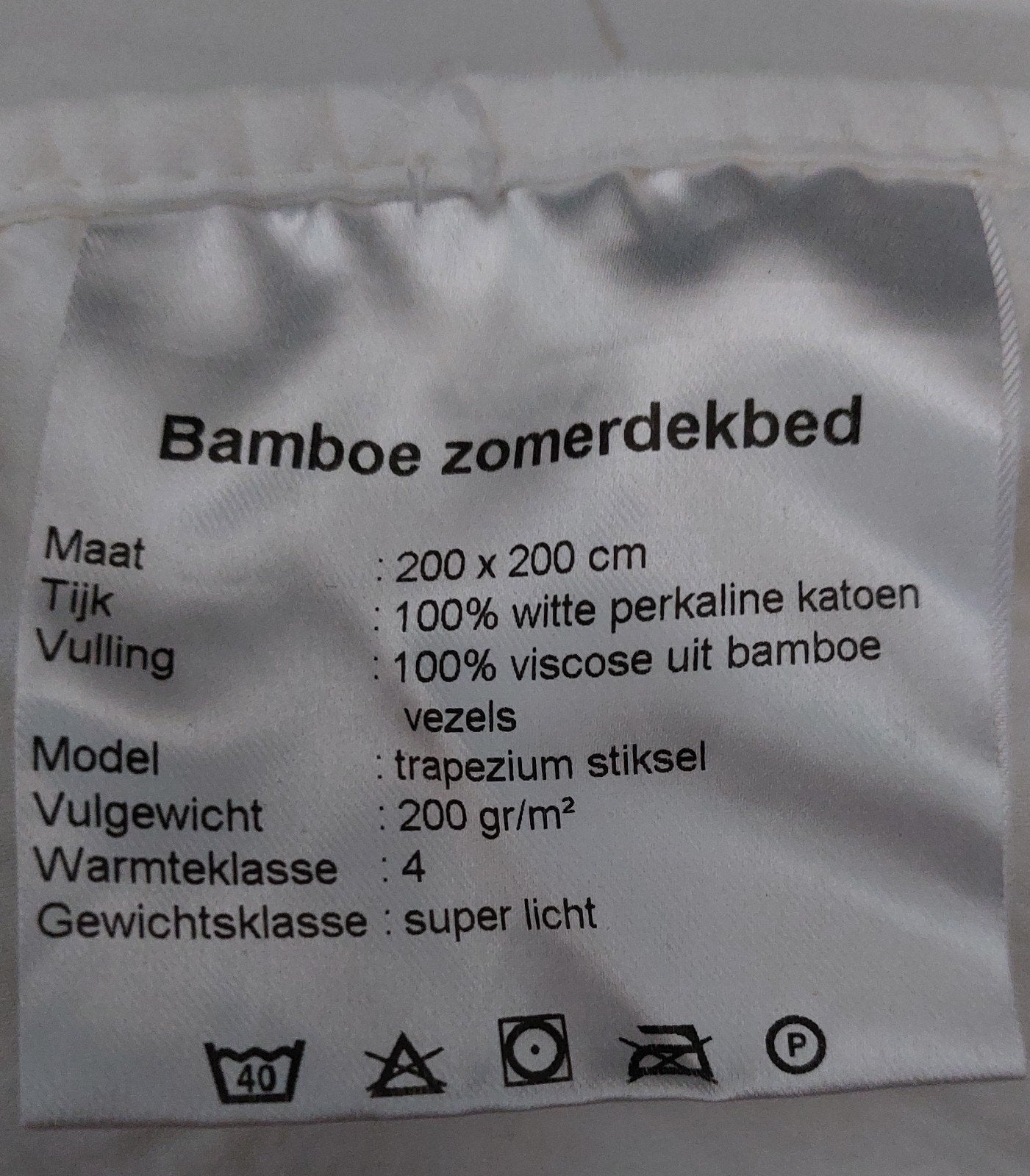 dekbed, Ophalen, Overige kleuren, Tweepersoons, Deken of Dekbed