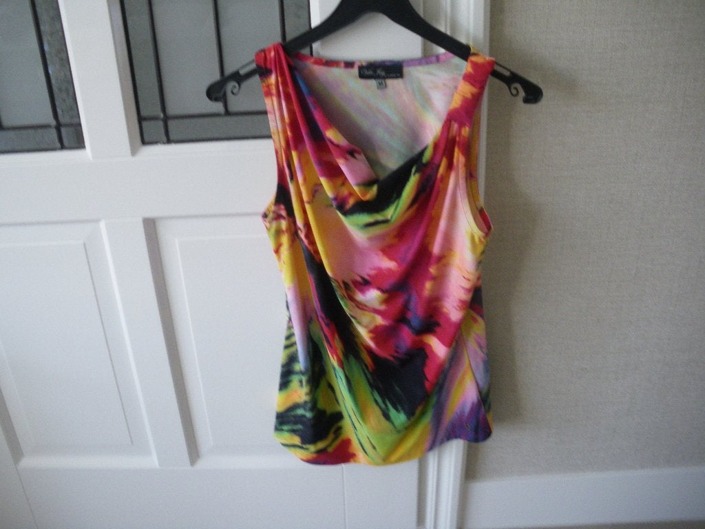 nieuw leuk kleurig zomer topje merk vila joy maat 38/40, Kleding | Dames, Ophalen of Verzenden, Nieuw, Maat 38/40 (M), Zonder mouw