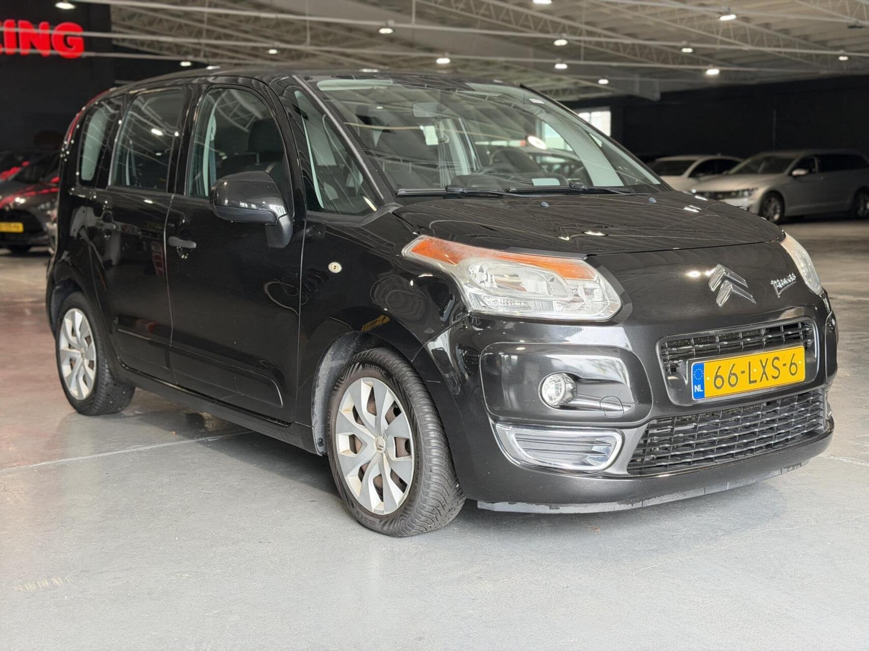 Citroen C3 Picasso 1.4 VTi Aura, Auto's, Voorwielaandrijving, Zwart, Origineel Nederlands, Bedrijf