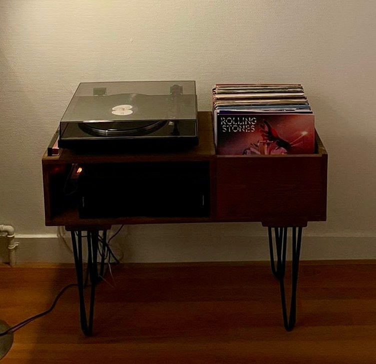 Vintage platenspelermeubel, Ophalen, Gebruikt, 50 tot 100 cm, Minder dan 100 cm