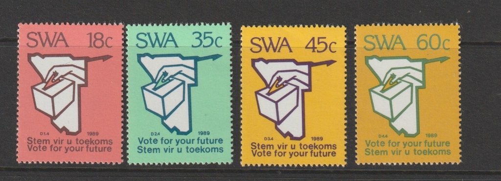 TSS Kavel 830155 Namibië SWA pf minr 645-648, Ophalen, Overige landen, Postfris