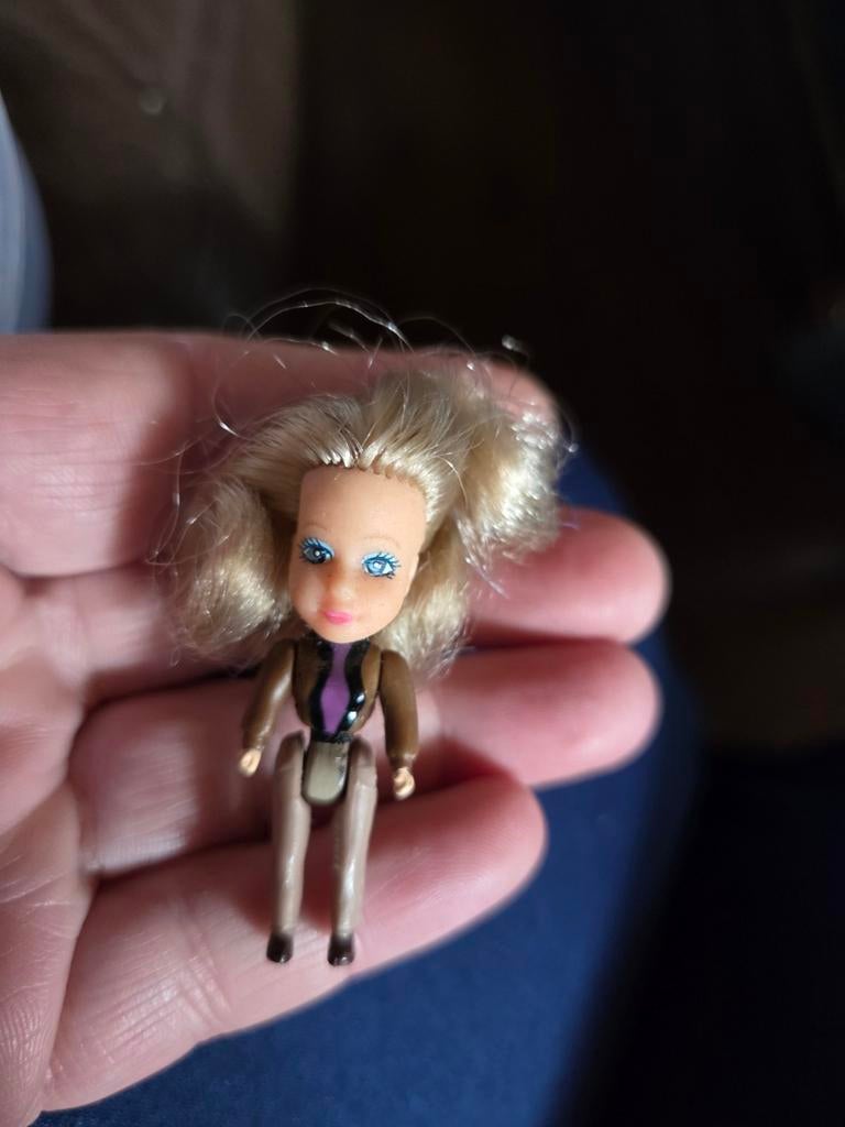 Vintage Polly Pocket popje 1993, Kinderen en Baby's, Speelgoed | Poppen, Ophalen of Verzenden, Gebruikt, Overige typen