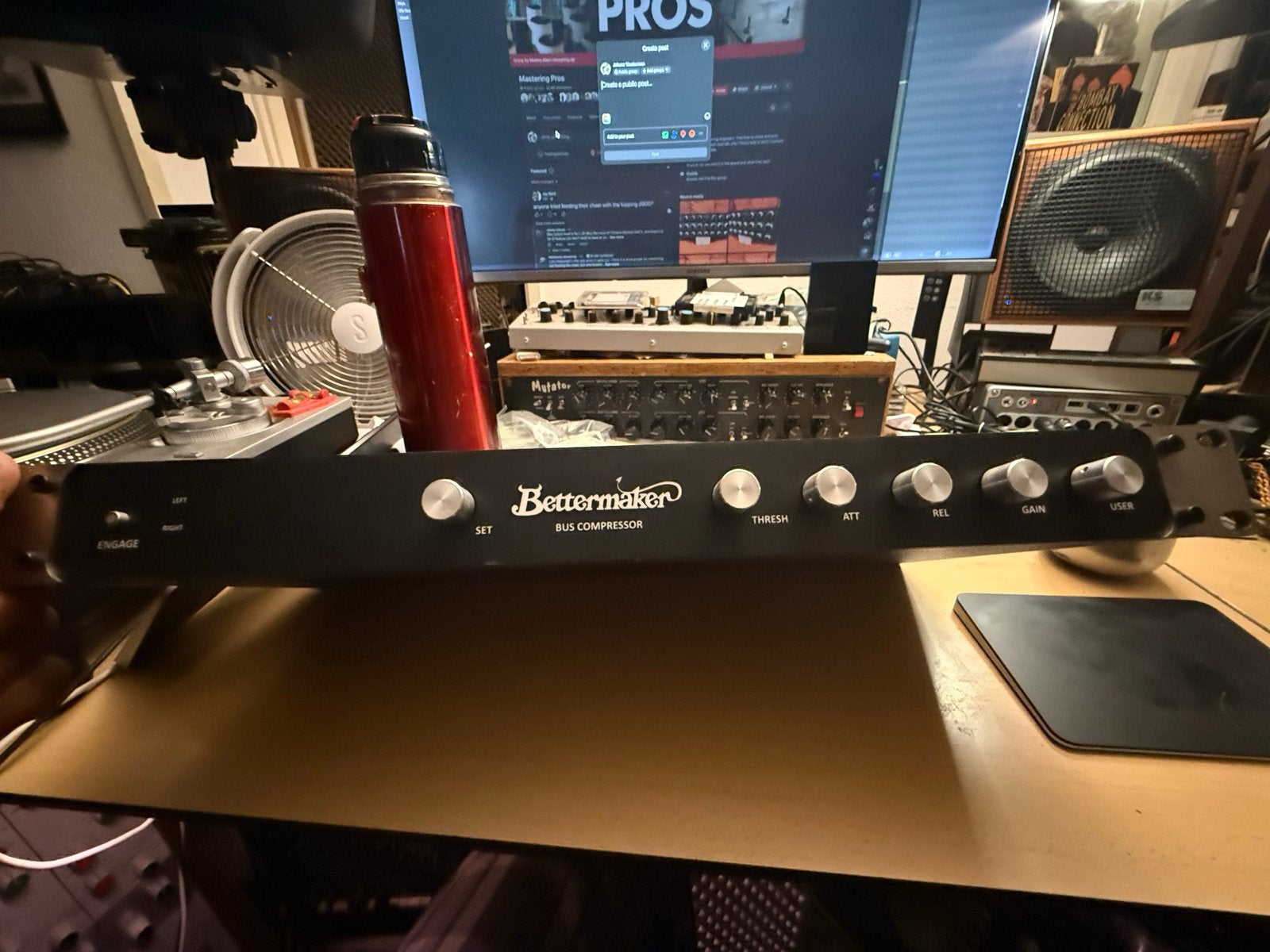 Bettermaker Bus Compressor - Hoogwaardige Studio Compressor, Ophalen of Verzenden, Zo goed als nieuw