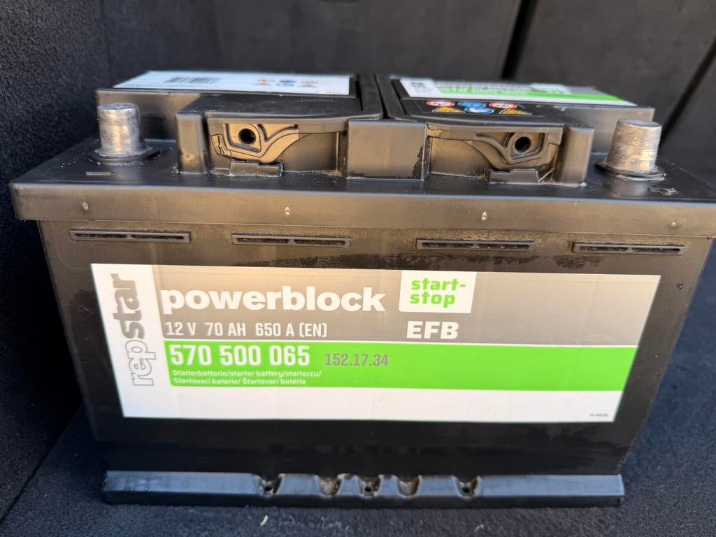Nieuwe auto accu 70Ah 650A EFB StartStop(Audi/VW/Seat/Skoda), Ophalen, Nieuw, Audi