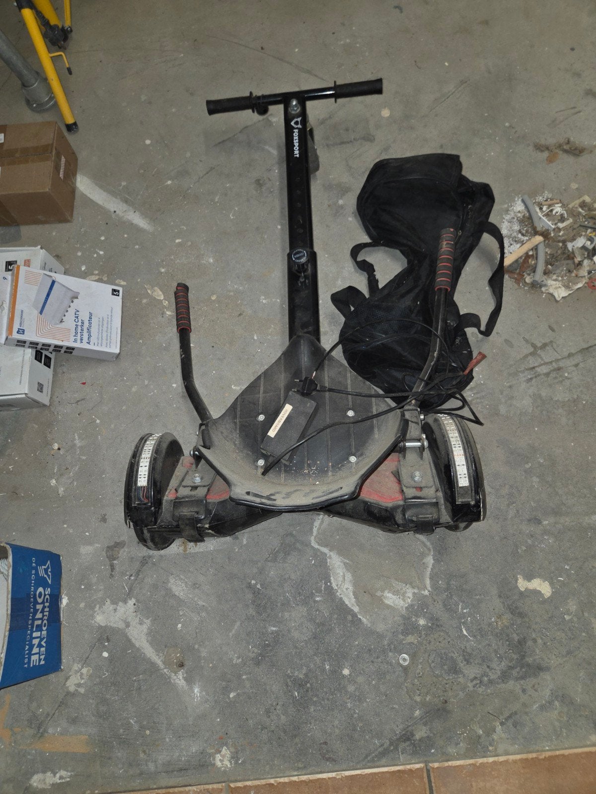 Hoverboard met zitje - Foxsport, Ophalen, Gebruikt, Overige typen, Foxsport