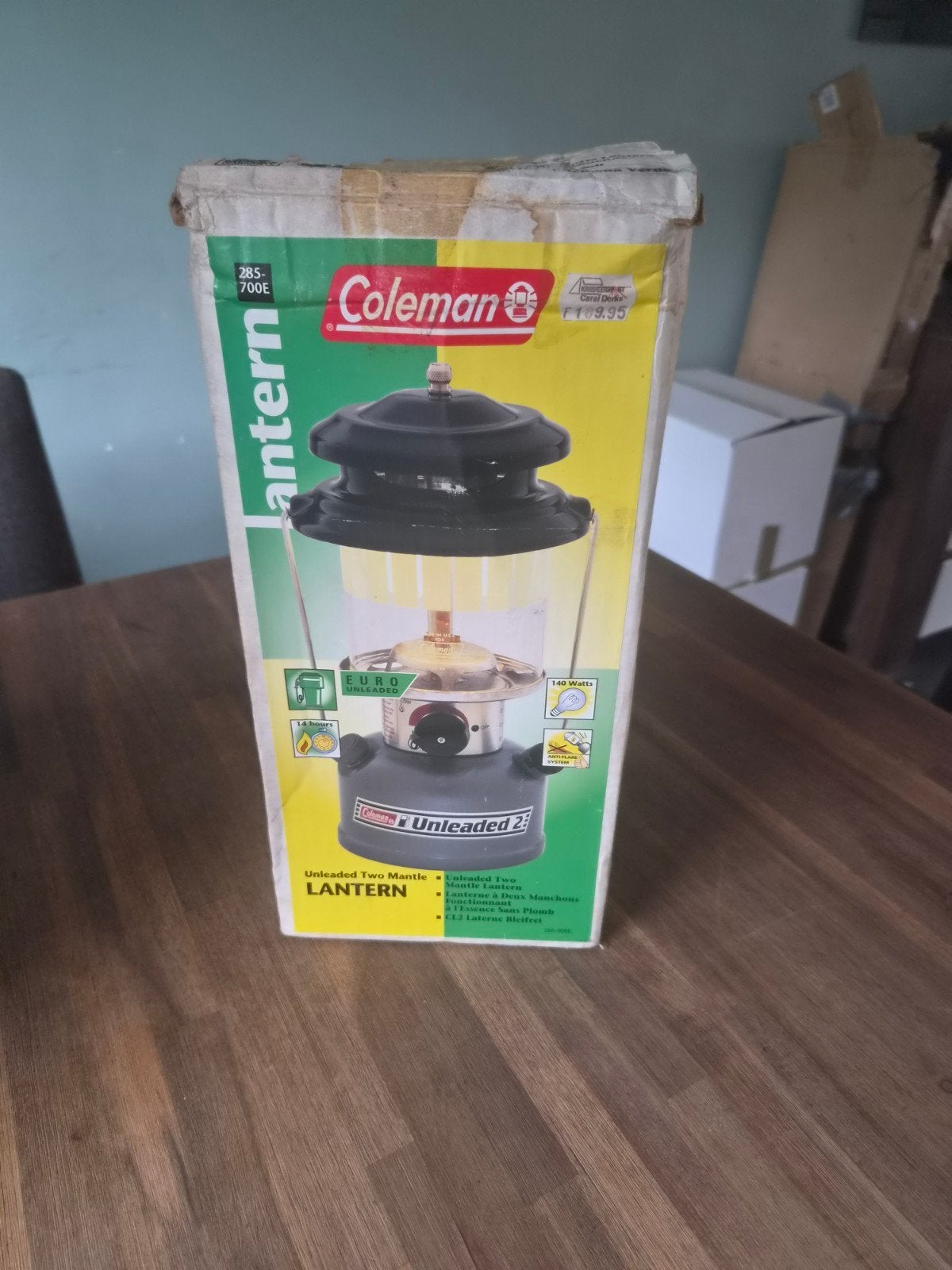 Coleman Unleaded 2  Benzine Lantaarn, Ophalen of Verzenden