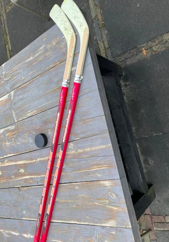 IJshockeystick voor kids, Sport en Fitness, Ophalen of Verzenden, Gebruikt, Stick