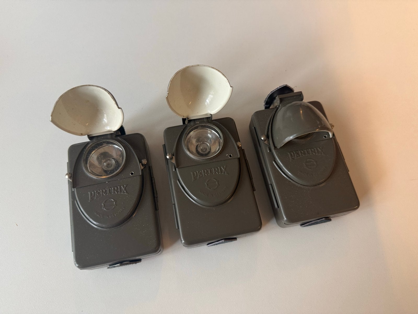 3x Vintage Petrix 668 Zaklampen in originele doos, Ophalen of Verzenden, Nieuw, Batterij