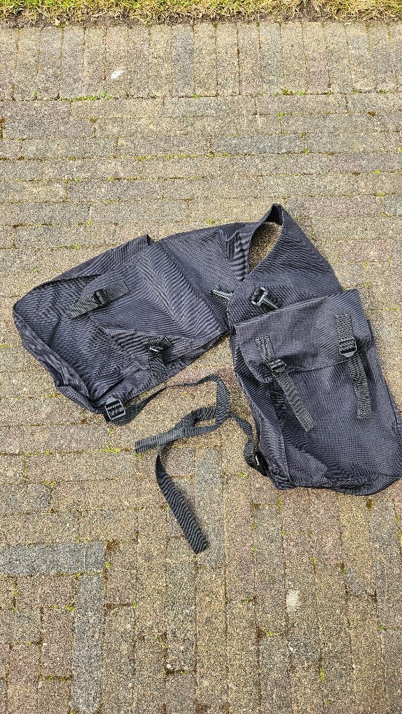 Zadeltassen | Nieuw | Zwart, Dieren en Toebehoren, Ophalen, Nieuw, Dressuur