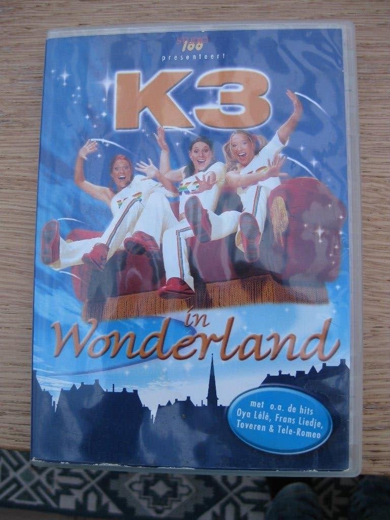 DVD K3 in wonderland (show met Kathleen, Karen en Kristel), Alle leeftijden, Ophalen of Verzenden, Zo goed als nieuw, Overige genres