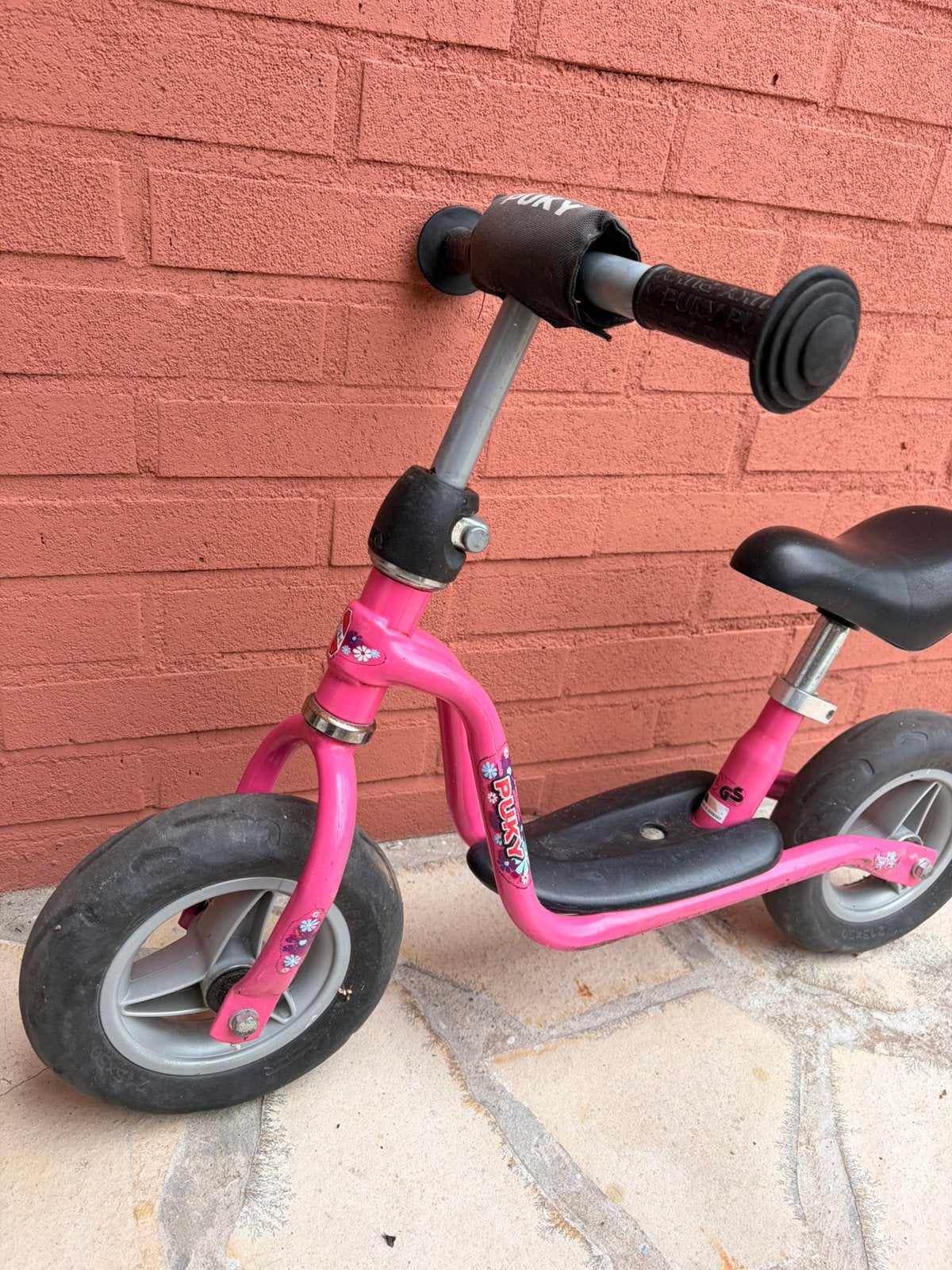 Puky loopfiets roze, Ophalen, Gebruikt, Loopfiets