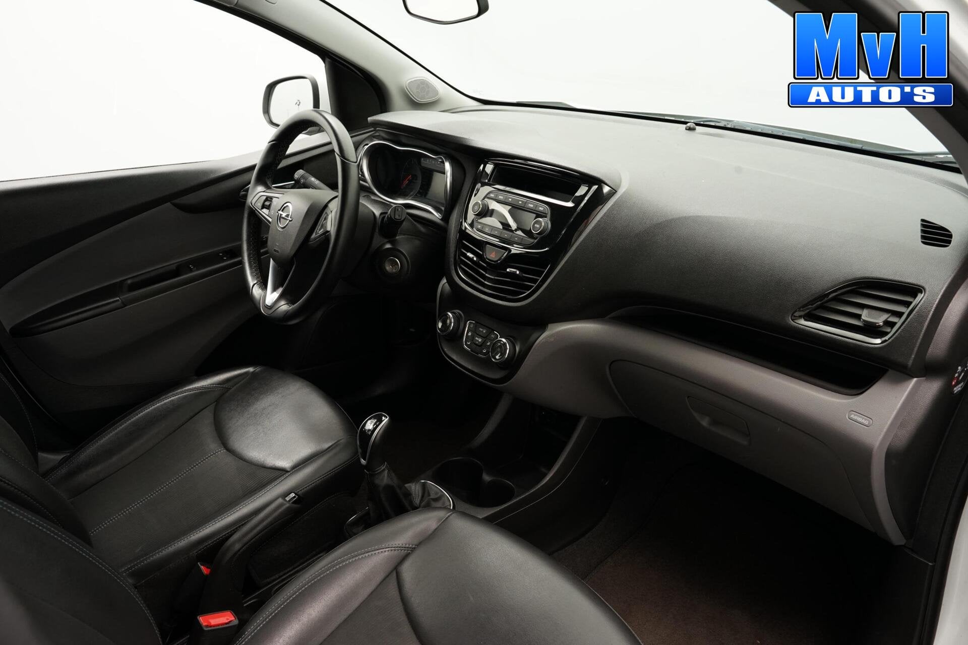 Opel KARL 1.0 ecoFLEX Cosmo|CRUISE|CLIMA|LEER|NAP|BLUETOOTH, Voorwielaandrijving, 839 kg, Gebruikt, Euro 6
