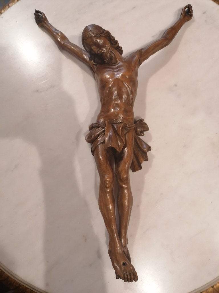 grote antiek houten christo morto, Antiek en Kunst, Antiek | Religie, Ophalen