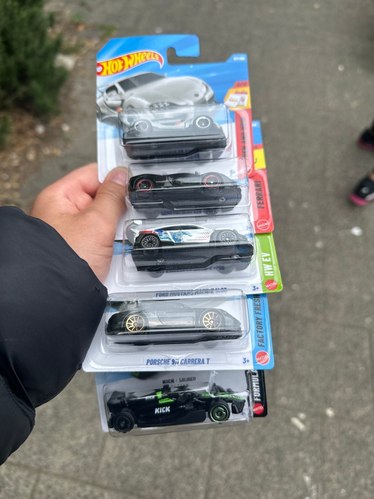 Hot Wheels Collectie: 5 Nieuwe Auto's (Supra, Ferrari, Porsc, Ophalen, Nieuw