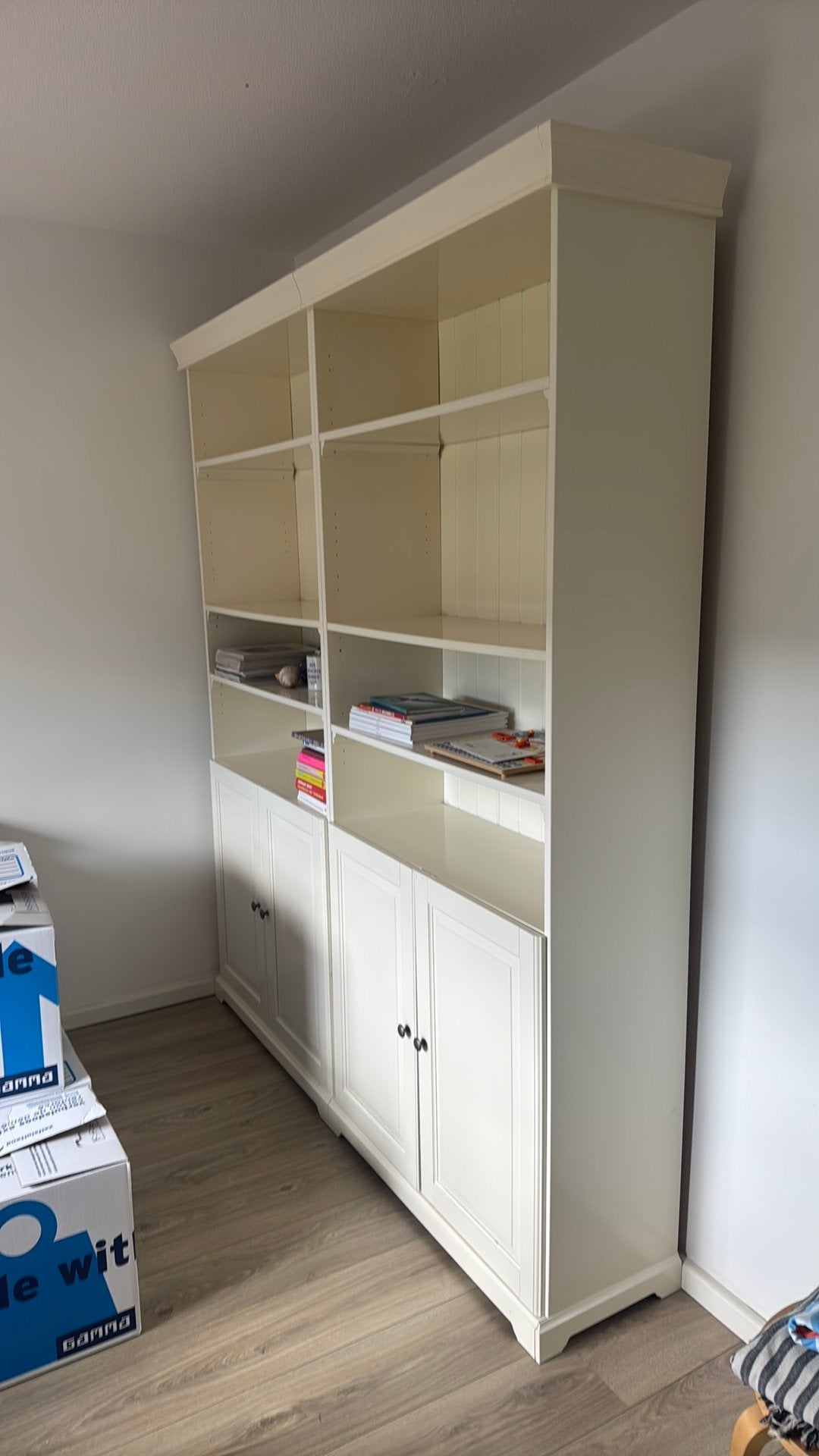 Ikea boekenkast 2 stuks, Ophalen, 200 cm of meer, 50 tot 100 cm, Zo goed als nieuw