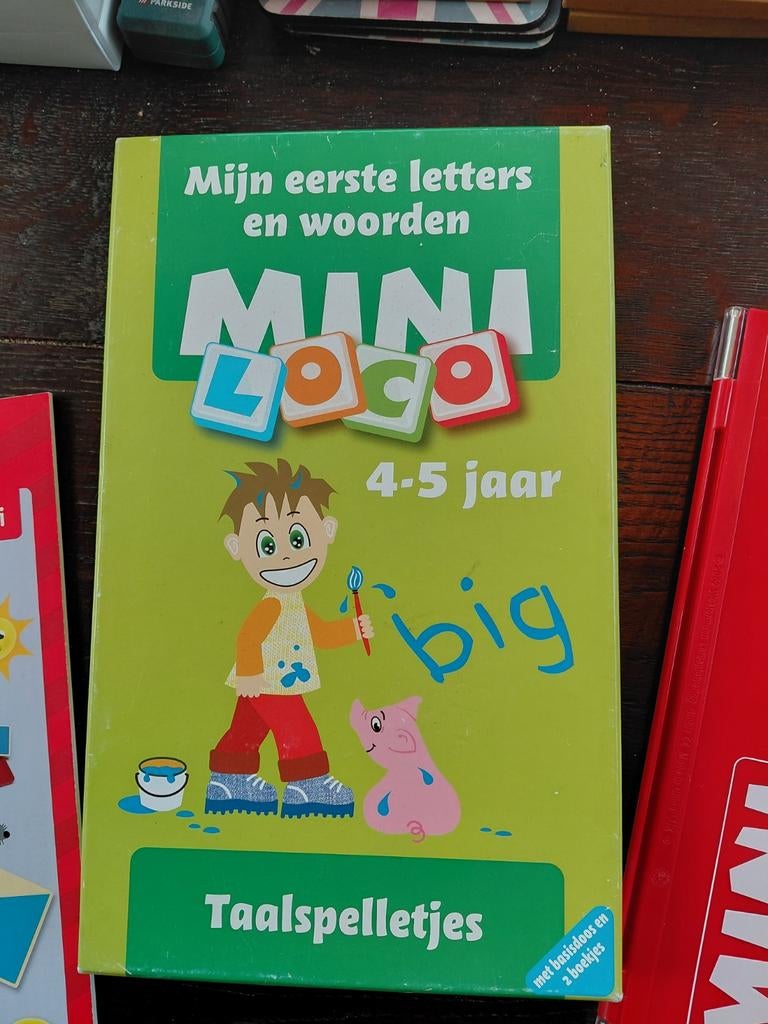Mini Loco taalspelletjes 4-5 jaar, Kinderen en Baby's, Speelgoed | Educatief en Creatief, Ophalen of Verzenden