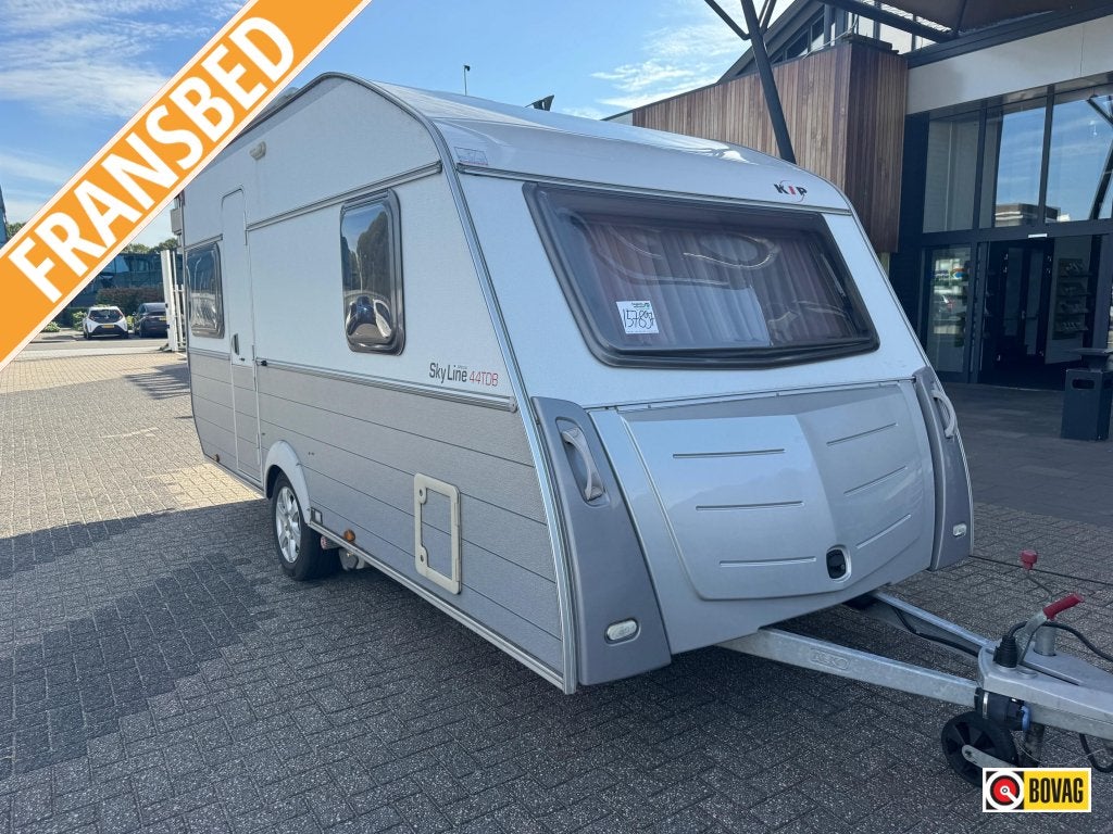 Kip Sky line Special 44 TDB 2007 Mover,Tent,Luifel!!, Caravans en Kamperen, Standaardzit, Lengtebed, Kip, Bedrijf