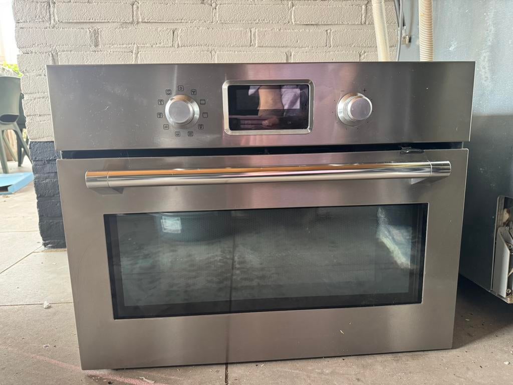 Combi oven magnetron, Gebruikt, Oven, Inbouw, Magnetronfunctie