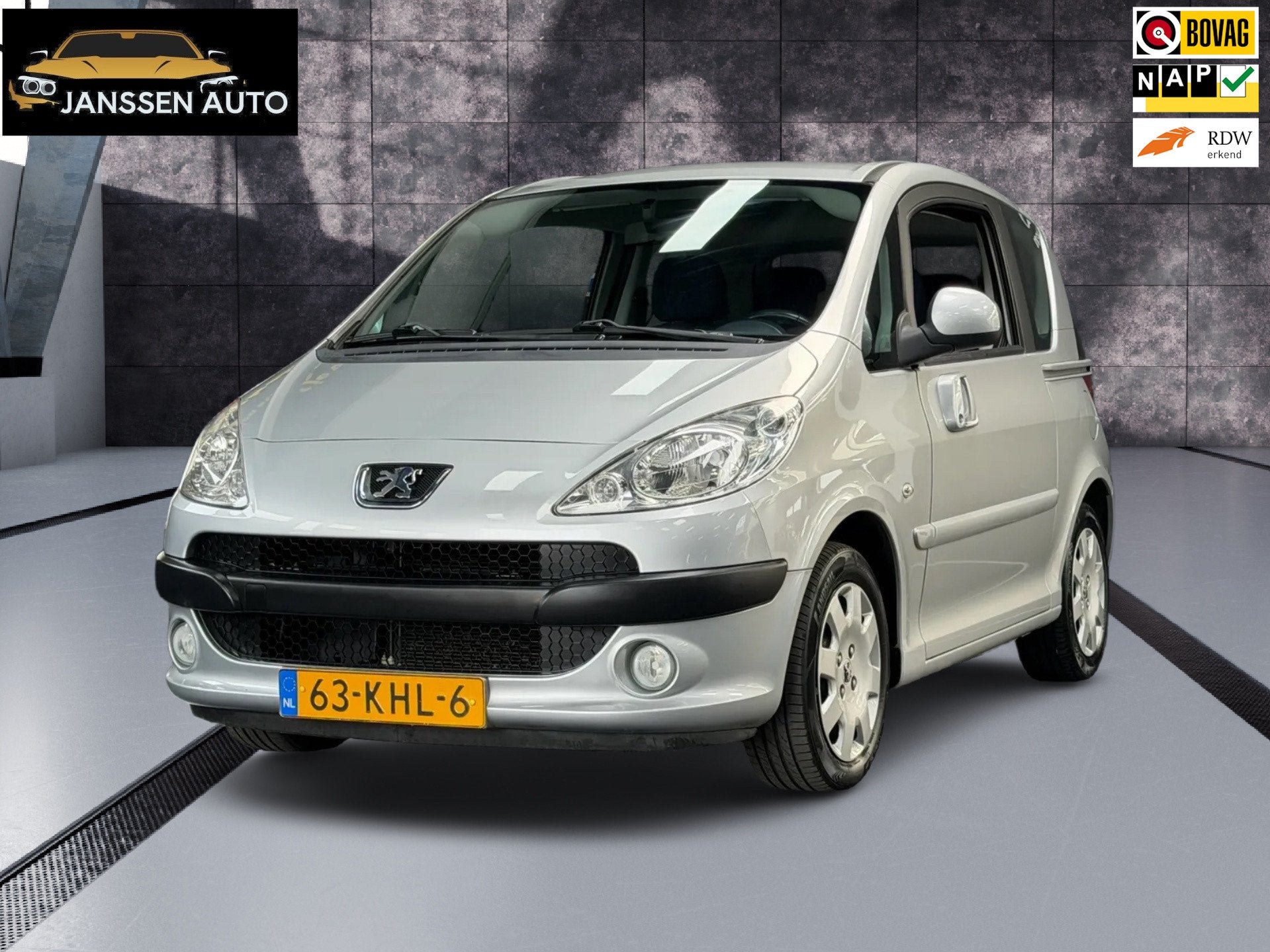 Peugeot 1007 1.6-16V Sublime | Airco | Automaat | Compleet o, Auto's, Peugeot, Gebruikt, 4 cilinders, 4 stoelen, Bedrijf