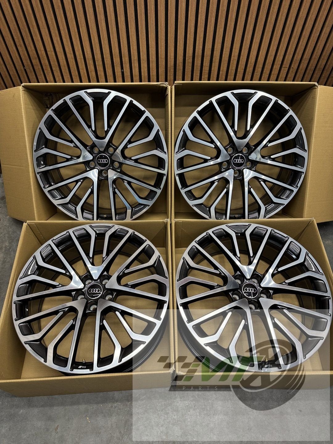 21" Audi Q5 SQ5 A6 S6 A5 Q3 RSQ3 MULTISPK 8MA601025L BTW OEM, Gebruikt, Velg(en), -, -