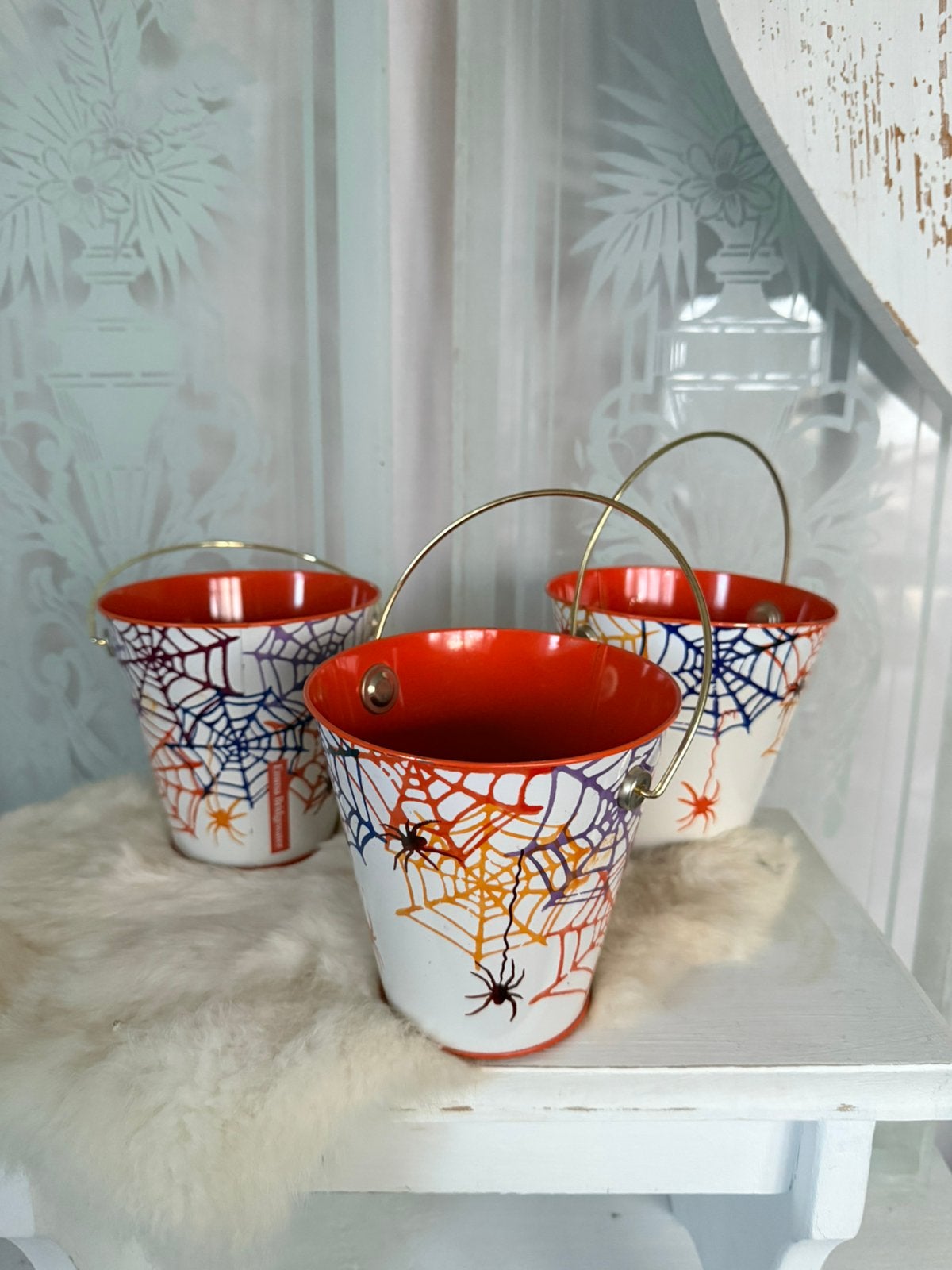 Emma Bridgewater metalen halloween baskests 3x nieuw, Ophalen, Overige materialen, Overige merken, Nieuw