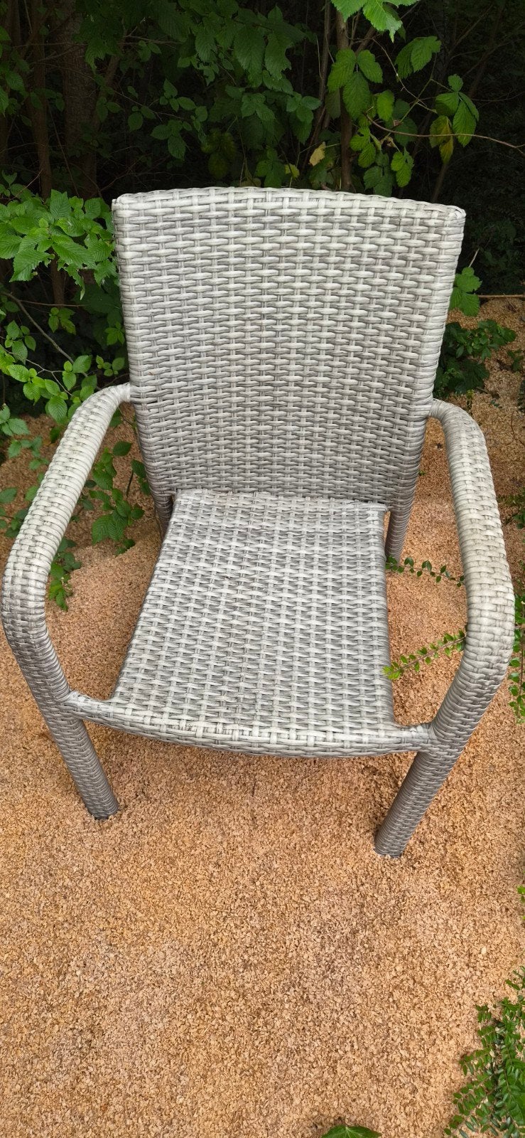 Sediamo Tuinstoel - Grijs, Tuin en Terras, Tuinstoelen, Ophalen, Gebruikt, Wicker