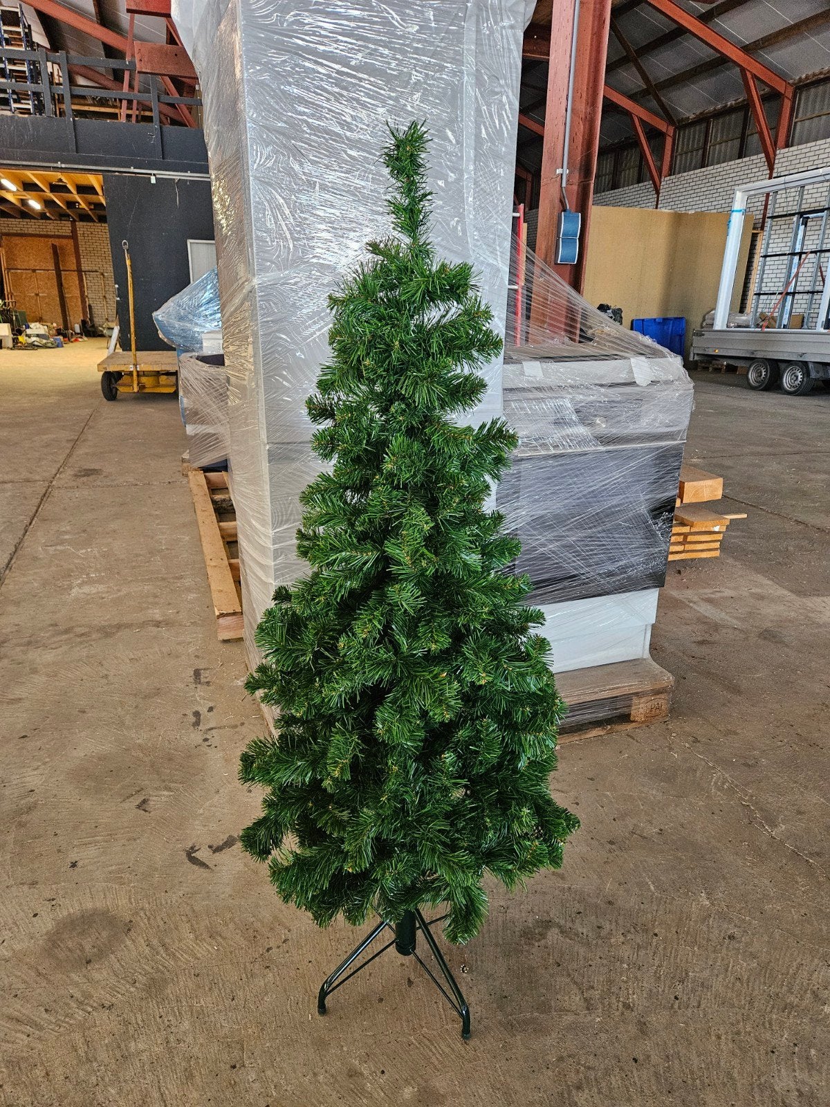 Kerstboom kunst intratuin, Diversen, Ophalen