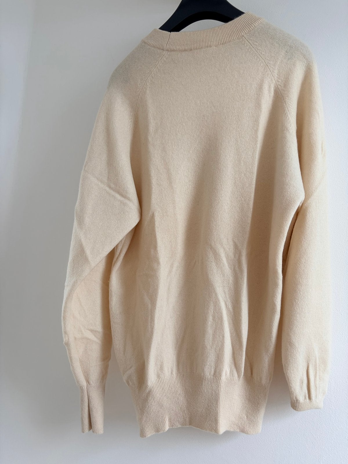 American Vintage 100% Kasjmier Trui - Crème/Beige, Kleding | Dames, Ophalen of Verzenden, Zo goed als nieuw, Maat 34 (XS) of kleiner