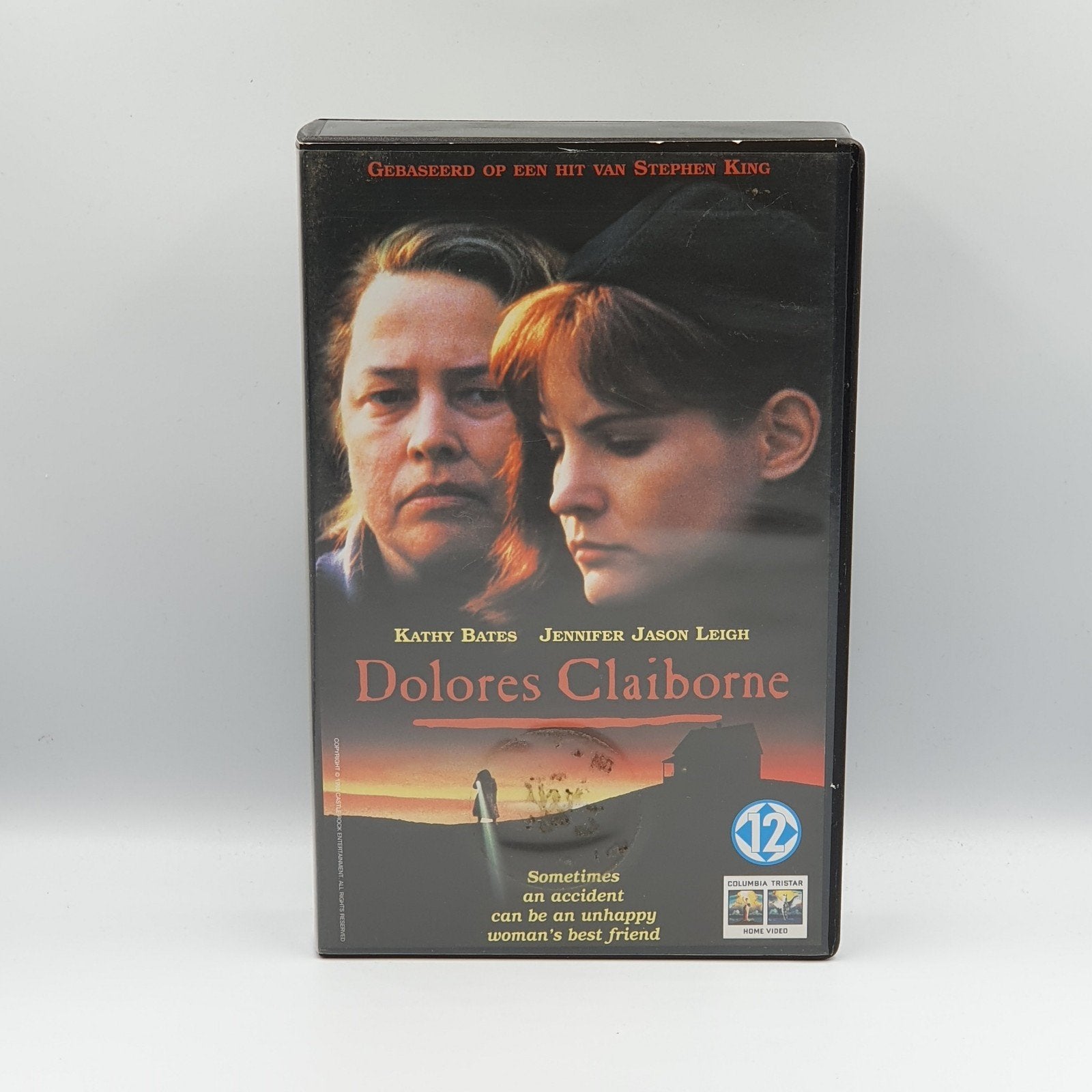Te koop: Dolores Claiborne VHS - Gebaseerd op Stephen King, Cd's en Dvd's, VHS | Film, Vanaf 12 jaar, Ophalen of Verzenden, Gebruikt
