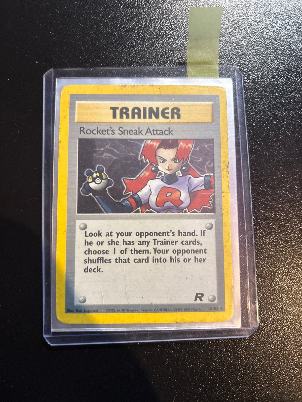 Pokemon kaart: Rocket’s Sneak Attack (Gebruikt), Ophalen, Gebruikt, Losse kaart