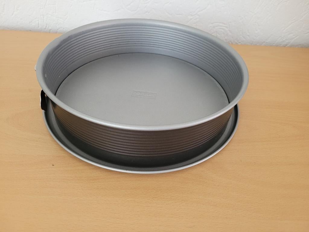 Zenker ronde cake bakvorm 25cm, Bakvorm, ..., Ophalen of Verzenden, Zo goed als nieuw