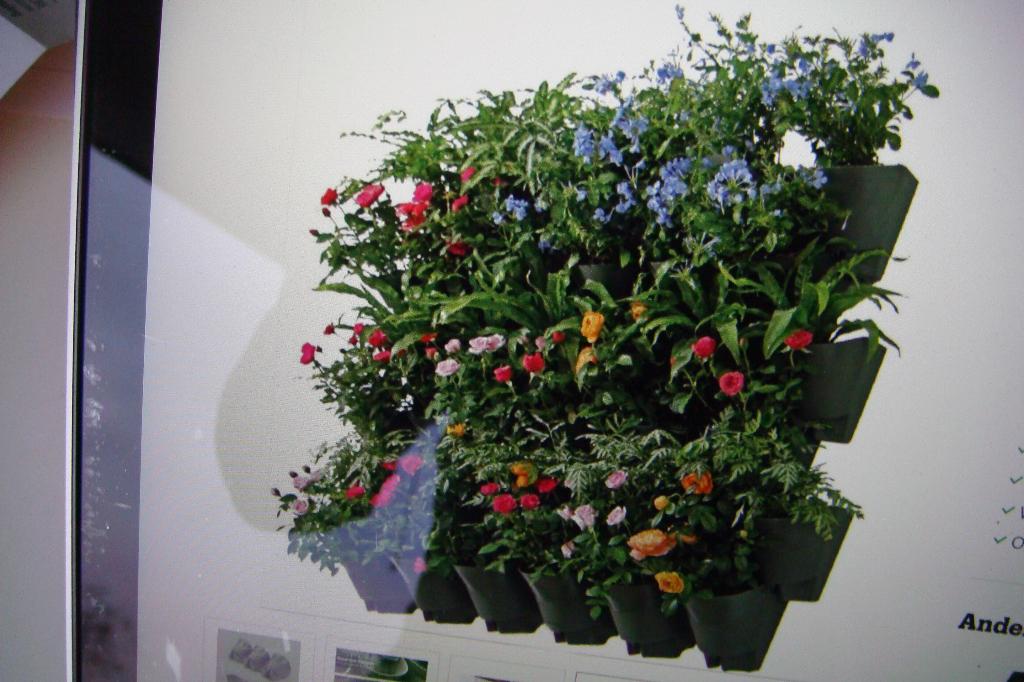 Worth verticale wand plantenbak inzethouders, Tuin en Terras, Bloembakken en Plantenbakken, Ophalen, Kunststof, Minder dan 30 cm