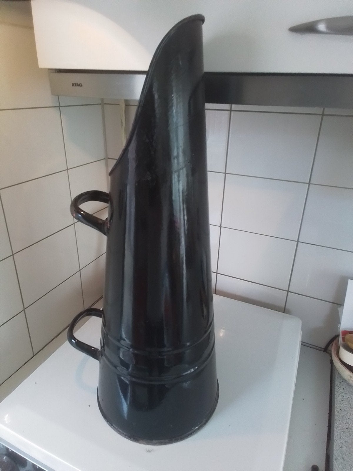 Emaille kolenkit / paraplubak, Ophalen of Verzenden