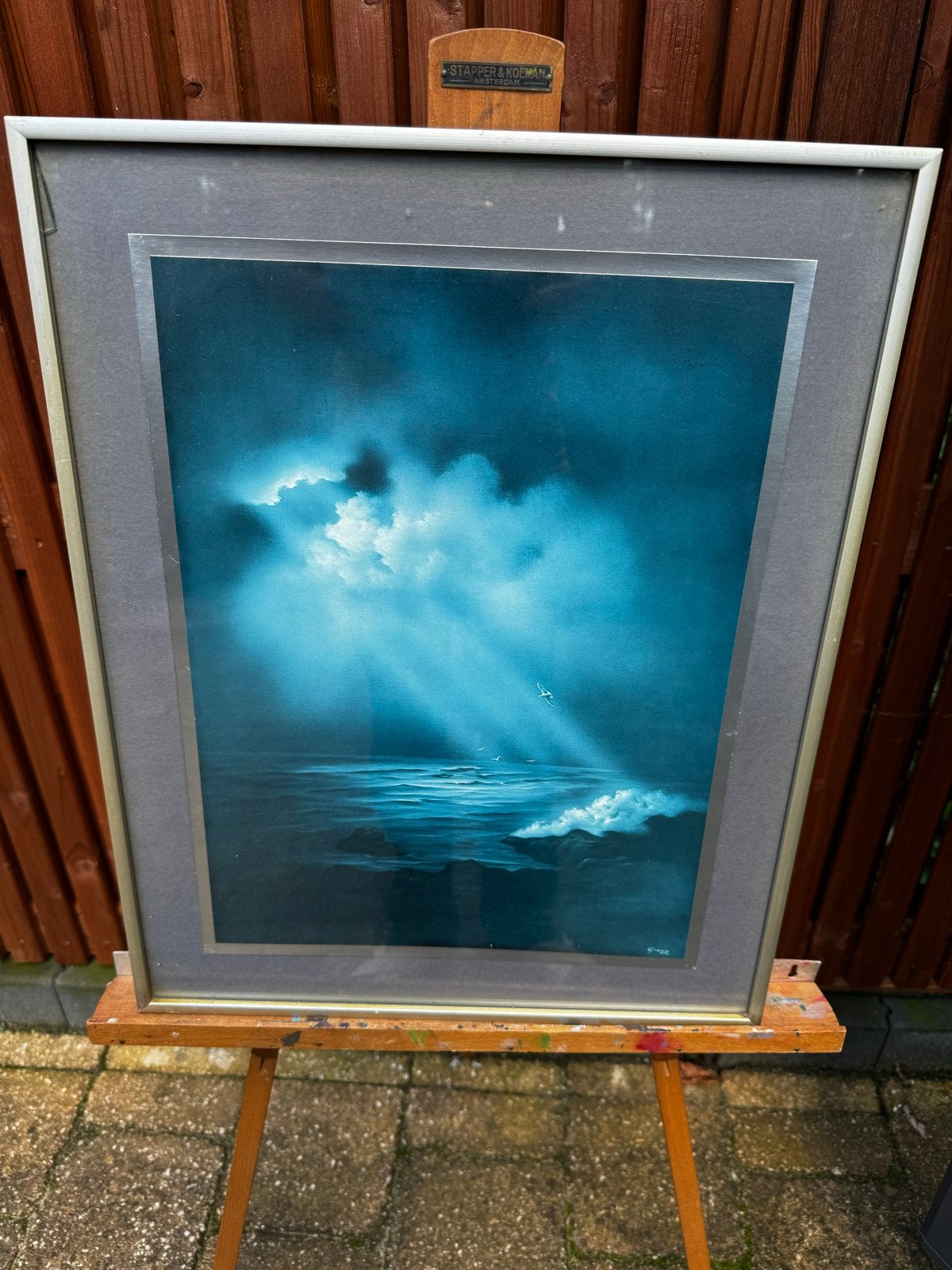 Ingelijste print van Gregg - Mysterieuze Zeegezicht, Ophalen, Print, Print/reproductie, Ingelijst