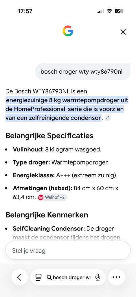 Foto 8 van wasdroger