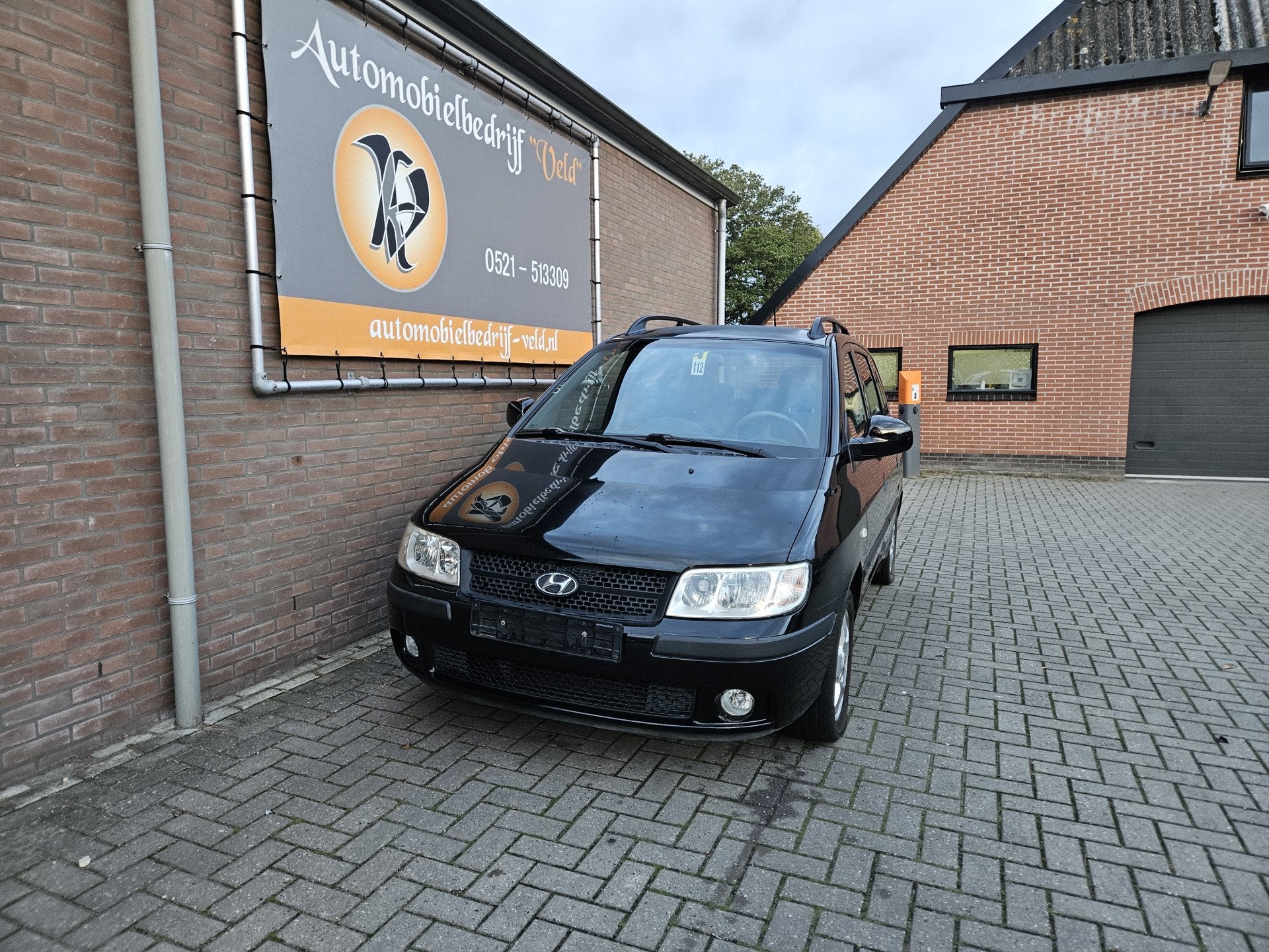 Hyundai Matrix 1.5 CDRI (bj 2008), Auto's, Matrix, Gebruikt, Zwart, Zwart