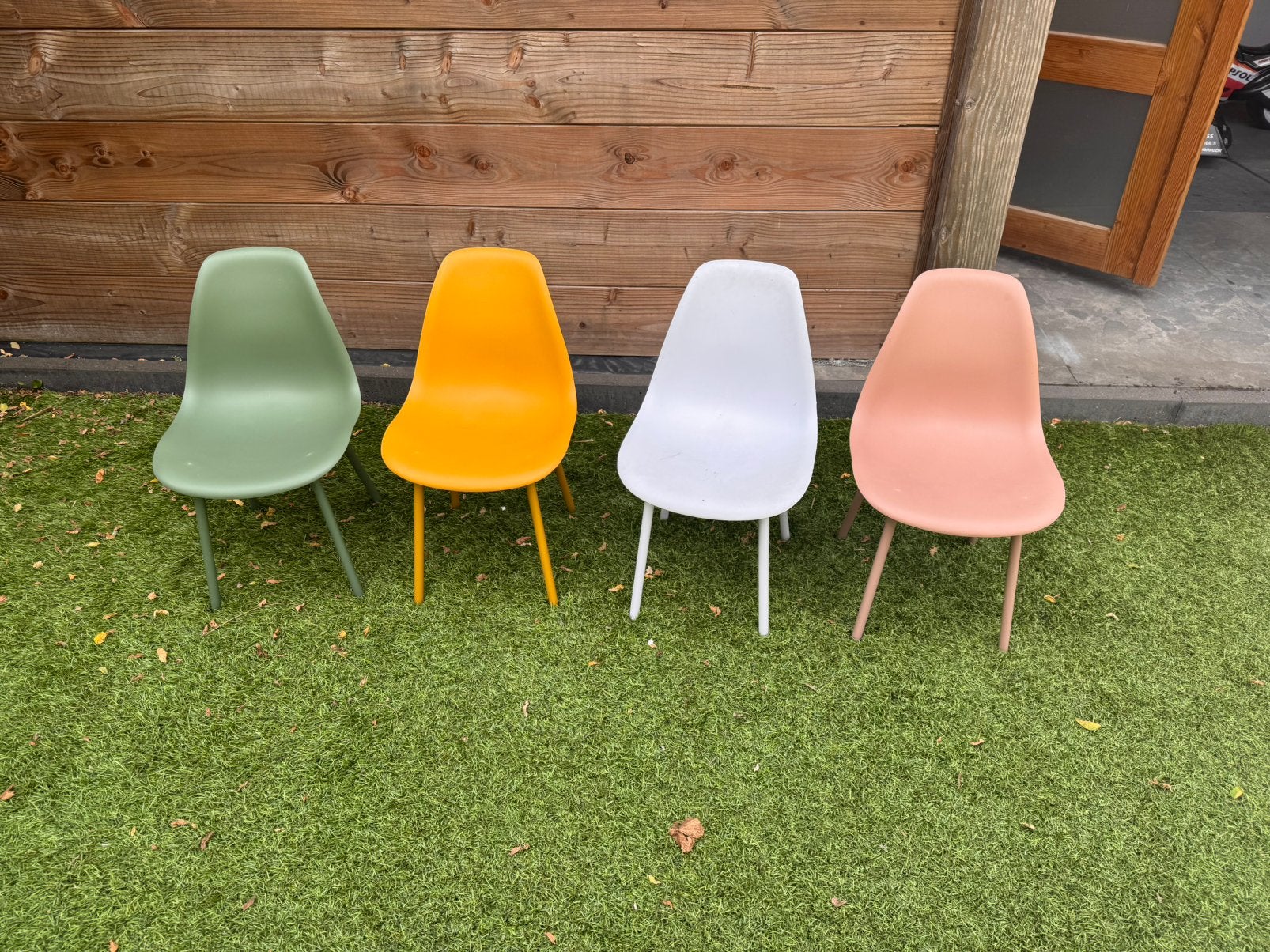 4x Kwantum kinderstoel Jip, Huis en Inrichting, Stoelen, Ophalen, Gebruikt, Overige kleuren, Vier