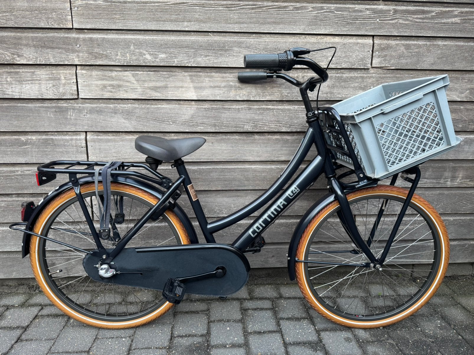 Cortina U4 Transportfiets 24 inch #ZGAN#, Ophalen, Terugtraprem, 24 inch, Versnellingen